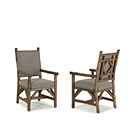 Rustic Dining Arm Chair #1290 (Shown in Kahlua Finish) La Lune Collection