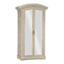 Rustic Armoire with Mirrored Doors #2090 (Shown in Sandstone Finish on Bark) La Lune Collection