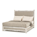 Rustic Bed King #4100 (Shown in Whitewash Finish on Bark) La Lune Collection