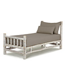 Rustic Bed Twin #4111 (shown in Whitewash Finish) La Lune Collection