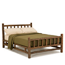 Rustic Bed Queen #4115 (shown in Natural Finish) La Lune Collection