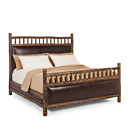 Rustic Bed King #4245 (Shown in Natural Finish) La Lune Collection