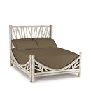 Rustic Bed Queen #4285 (Shown in Whitewash Finish) La Lune Collection