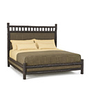Rustic Bed King #4503 (Shown in Ebony Finish) La Lune Collection