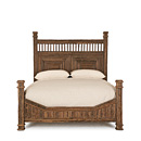 Rustic Bed Queen #4684 (Shown in Natural Finish) La Lune Collection