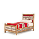 Rustic Bed Twin #4700 (Shown in Pecan Finish) La Lune Collection
