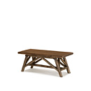 Rustic Bench #1112 (Shown in Kahlua Finish with Optional Medium Cedar Plank Seat) La Lune Collection