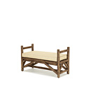 Bench #1114 (shown in Kahlua Finish with Optional Loose Seat Cushion) La Lune Collection