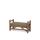 Bench #1114 (Shown in Natural Finish with Optional Loose Seat Cushion) La Lune Collection