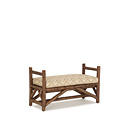 Bench #1114 (shown in Natural Finish with Optional Loose Seat Cushion) La Lune Collection