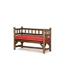 Rustic Bench #1302 (Shown in Kahlua Finish with Optional Loose Cushion) La Lune Collection