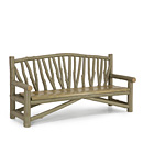 Rustic Bench #1504 (Shown in Sage Finish) La Lune Collection