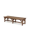 Rustic Bench #1526 (Shown in Kahlua Finish) La Lune Collection