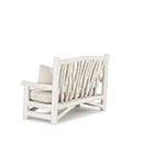 Rustic Bench #1538 (Shown in Antique White Finish) La Lune Collection