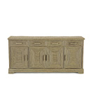 Rustic Buffet #2110 (Shown in Sage Finish) La Lune Collection