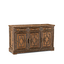 Rustic Buffet #2118 shown in Natural Finish (on Bark) La Lune Collection