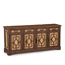 Rustic Buffet #2518 shown in Natural Finish (on Bark) La Lune Collection