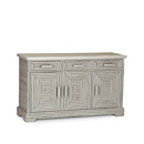 Rustic Buffet #2536 (Shown in a Custom Finish - Pewter with Pewter Pine Top) La Lune Collection