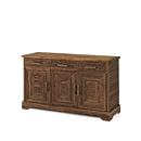 Rustic Buffet #2536 (Shown in Natural Finish & Medium Pine Top) La Lune Collection