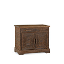 Rustic Buffet #2538 in Natural Finish (on Bark) with Medium Pine Top La Lune Collection