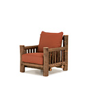 Rustic Lounge Chair #1276 shown in Natural Finish (on Bark) La Lune Collection