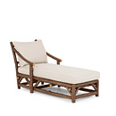 Rustic Chaise #1181 shown in Natural Finish (on Bark) La Lune Collection