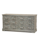 Rustic Six Drawer Dresser #2134 shown in Spruce Premium Finish (on Bark) La Lune Collection