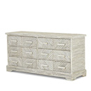 Rustic Six Drawer Dresser #2134 (Shown in Whitewash Finish) La Lune Collection