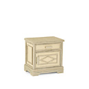 Rustic Nightstand #2155R (Hinged on Right Side) Shown in Navajo Finish La Lune Collection