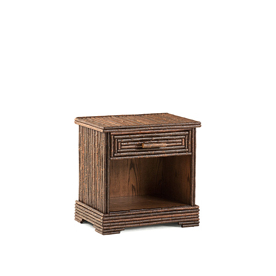 Rustic Open Nightstand #2156 (Shown in Natural Finish)