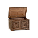 Rustic Chest #2172 shown in Natural Finish (on Bark) La Lune Collection