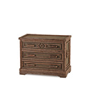 Rustic Three Drawer Chest #2576 (Shown in Natural Finish) La Lune Collection