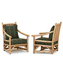 Rustic Club Chair #1167 (Shown in Pecan Finish) La Lune Collection