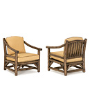 Rustic Club Chair #1174 (Shown in Kahlua Finish) La Lune Collection