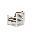 Rustic Lounge Chair #1248 (Shown in Antique White Finish) La Lune Collection
