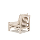 Rustic Armless Lounge Chair #1252 (Shown in Bone Finish) La Lune Collection