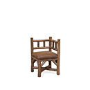 Rustic Corner Chair #1306 (Shown in Natural Finish) La Lune Collection