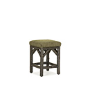 Rustic Counter Stool #1142 (shown in Ebony Finish on Bark) La Lune Collection