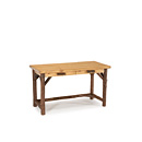 Rustic Desk #3198 shown in Natural Finish (on Bark) with Light Pine Top La Lune Collection