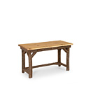 Rustic Desk #3202 (Shown in Natural Finish with Light Pine Top) La Lune Collection
