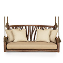 Rustic Hanging Daybed #4519 (Shown in Natural Finish) La Lune Collection