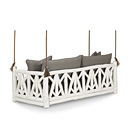 Rustic Hanging Daybed #4635 (Shown in Antique White Finish) La Lune Collection