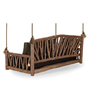 Rustic Hanging Daybed #4519 (shown in Natural Finish) La Lune Collection