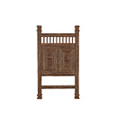 Rustic Headboard Twin #4212 (Shown in Natural Finish) La Lune Collection