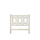 Rustic Headboard Full #4721 (Shown in Antique White Finish) La Lune Collection