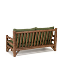 Rustic Loveseat #1244 shown in Natural Finish (on Bark) La Lune Collection