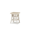 Rustic Table #3377 (Shown in a Custom Finish - Antique White w/Antique White Pine Top) La Lune Collection