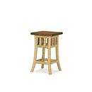 Rustic Table #3381 (Shown in Desert Finish with Medium Pine Top) La Lune Collection