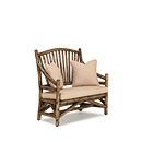 Rustic Settee #1150 (Shown in Kahlua Finish with Optional Loose Seat Cushions) La Lune Collection