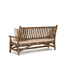Rustic Settee #1203 (Shown in Kahlua Finish with Optional Loose Seat Cushion) La Lune Collection